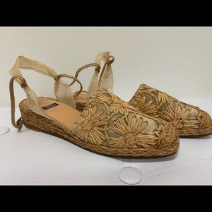 Stuart Weitzman Espadrilles Chiffon flats